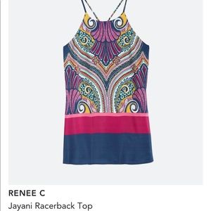 Silky racerback tank by ReneeC Size large